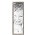 thumbnail image 2 of ArtToFrames 12" x 38" Champagne Pebble Metallic Picture Frame, 12x38 inch Silver Wood Poster Frame (WOM-5258),  Pack, 2 of 7