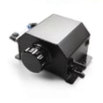 thumbnail image 2 of Coolant Overflow Reservoir Tank 1L Expansion Catch Can Universal Radiator Reservoir Polished Aluminum Black, 2 of 5