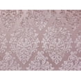 thumbnail image 2 of Mainstays Velvet Sheer Damask Burnout Curtain Panel, 54" x 95", Pink, 2 of 5