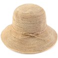 thumbnail image 1 of Sombrero de paja Melesh a la moda para mujer, verano, playa, 1 of 7