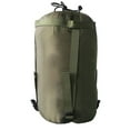 thumbnail image 2 of Outdoor Camping Sleeping Bag Storage Sack Waterproof Compression Sack - Durable Silicon Nylon Stuff Sack for Blankets Clothes Pillows - Travel Accessory Organizer, 18cm Base 38cm Height, 2 of 9
