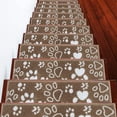 thumbnail image 1 of Paw Collection Contemporary, Cozy, Vibrant and Soft Stair Tread Mats & Rugs, 9'' x 28'', 1 of 7