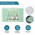 thumbnail image 6 of Green Gnomes Easter Placemats Set of 6, Eggs Botanical Carrot Pastoral Placemats for Dining Table, Place Mats for Kitchen Tabletop, Waterproof Wipeable Dining Table Mats Set, 6 of 9
