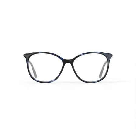 Calvin Klein Women's CK5462G Prescription Eyeglasses with Case, Blue