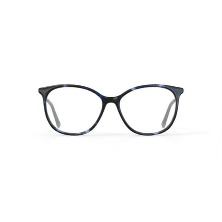Calvin Klein Women's CK5462G Prescription Eyeglasses with Case, Blue
