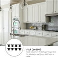 thumbnail image 5 of Mobutofu 8Pcs Cupboard Hinges Rolled Steel Overlay for Kitchen Furniture Use, 5 of 5