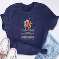 thumbnail image 2 of EcoLoom Dancing Noun Definition Dancer Dance Dictionary Short Sleeve Unisex T Shirt, 2 of 6