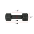 thumbnail image 5 of CAP Barbell, Black Neoprene Dumbbell, 9lb Single, 5 of 5