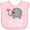 AD-Pink, variant on Inktastic My Oma Loves Me Grandchild Boys or Girls Baby Bib