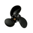 thumbnail image 3 of Quicksilver Black Diamond 3-Blade Aluminum Propeller, 9.3" Diameter x 10" Pitch, Right Hand Rotation, 3 of 6