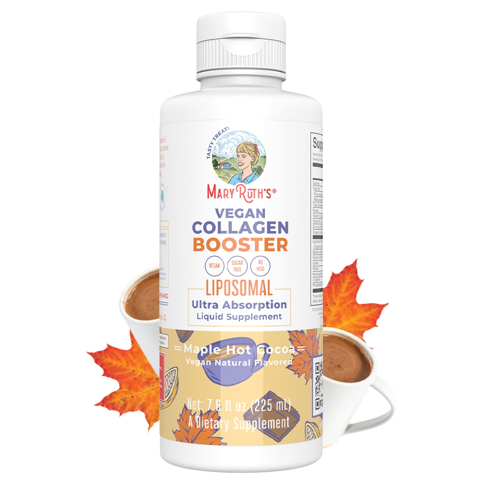 Liposomal Collagen Booster with Vitamins C, E, Zinc, Copper & Silica