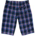thumbnail image 2 of Bermudas informales con frente plano a cuadros Aeropostale para hombre, azul, 28 Aeropostale  islas Bermudas, 2 of 2