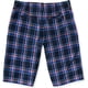 thumbnail image 2 of Bermudas informales con frente plano a cuadros Aeropostale para hombre, azul, 36 Aeropostale islas Bermudas, 2 of 2