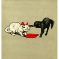 thumbnail image 2 of Illustration By Cecil Aldin The White Kitten Book Poster Print By Mary Evans Picture Library, 2 of 4