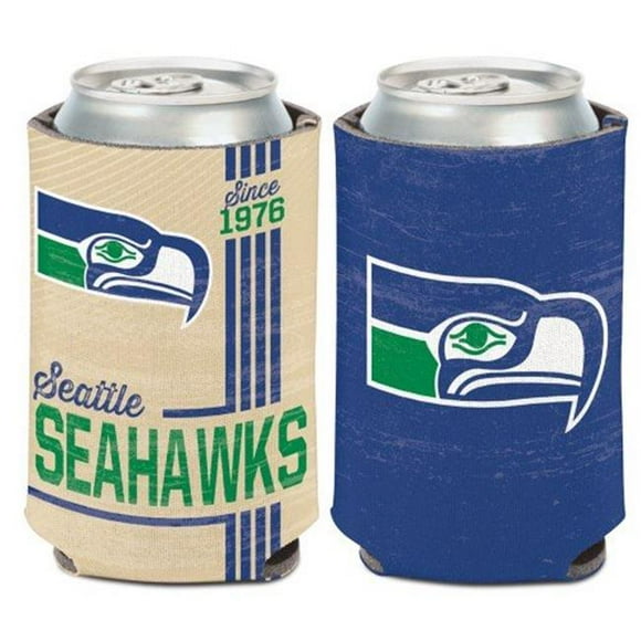 Wincraft 3208553872 Refroidisseur de Canettes NFL Seattle Seahawks Design Vintage