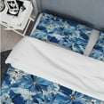 thumbnail image 4 of Designart "Mosaic Elegance In Vintage Blue And White II" Geometric Bedding Covert Set - Modern & Contemporary Bed Set With 1 Sham, 4 of 5