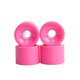 thumbnail image 1 of Ruedas de monopatín Greeniant 4 piezas cubierta de cojinete de longboard rosa, 1 of 6