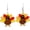 Acrylic B, variant on Cute Thanksgiving Turkey Dangle Drop Earrings Funny Lightweight Autumn Turkey Earrings for Women Fall Holiday Jewelry Gifts