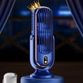 thumbnail image 1 of Table Tower Fan Portable USB In 5 Speed Brushless Motor DC Motor Quiet Turbocharged Airflow for Home Office Car, 1 of 7