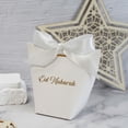 thumbnail image 3 of Jiibva 50pcs Eid Mubarak Gift Boxes,Candy Small Gift Boxes with Ribbon,Muslim Ramadan Party Favour Bags,Islamic Gift Treat Boxes,Eid Favour Boxes for Candies,Goodies,Ramadan Eid Party Decoration, 3 of 7