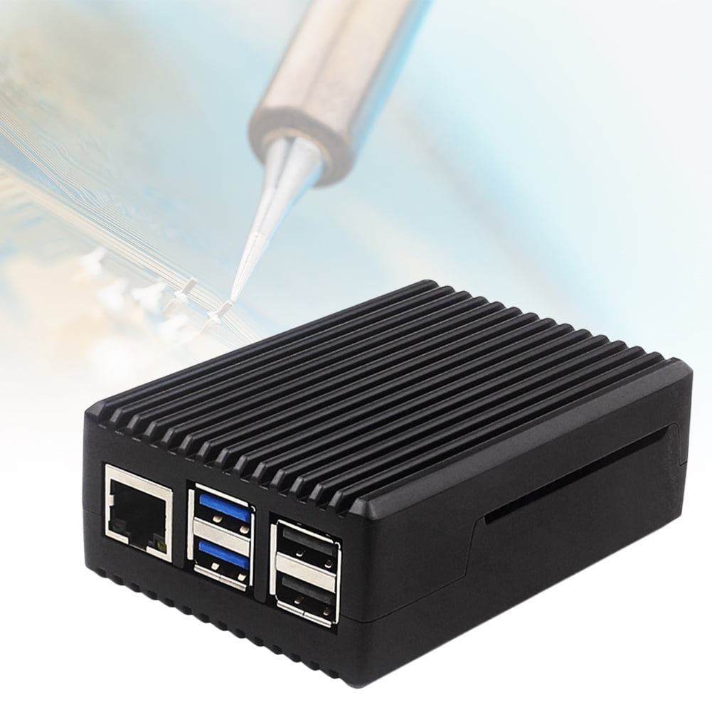 Caja de aluminio Raspberry Pi 5 Para Raspberry Pi 5, carcasa metálica ...