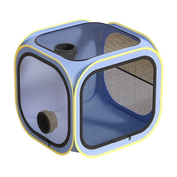 Caja de secado para perros y gatos, cuarto de secado para gatos, caseta de aseo, práctica jaula secadora impermeable, antipelo para gatos y perros.