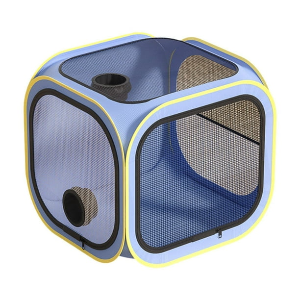 Caja de secado para perros y gatos, cuarto de secado para gatos, caseta de aseo, práctica jaula secadora impermeable, antipelo para gatos y perros.