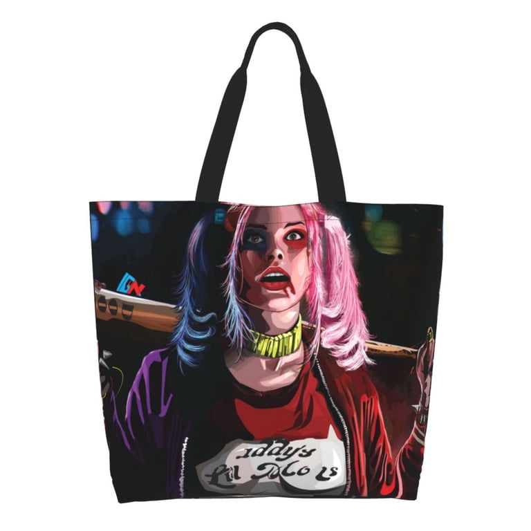 Harley Quinn Character Tote Bag: Versatile Women display picture 3