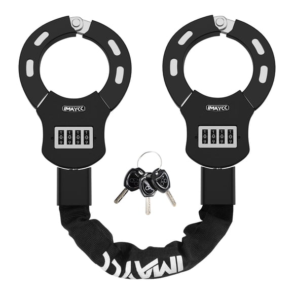 Candado para scooter IMAYCC de combinación de 4 dígitos, cadena resistente de 57 cm
