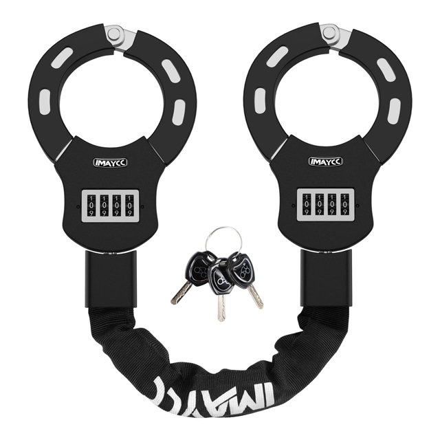 Candado para scooter IMAYCC de combinación de 4 dígitos, cadena resistente de 57 cm