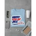 thumbnail image 3 of 4Th Of July Sign T-Shirt Men -Image by Shutterstock, Male Small, 3 of 4