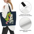 thumbnail image 7 of Lafuoo Dinosaur Basketball Player Pattern Single-Shoulder Shopping Bag, Hand-Held Storage Bag Suitable for Work and School, Unisex-One Size, 7 of 7