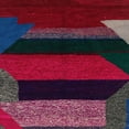 thumbnail image 1 of Ahgly Company Indoor Square Abstract Plum Purple Abstract Area Rugs, 3' Square, 1 of 6