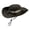 AG, variant on vigerkar Bucket hat Outdoor Fishing Men's Summer Thin Women's Sunshade Quick-Drying Sunscreen Breathable Mountaineering hat (Dark Gray, One Size)