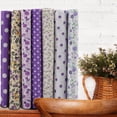 thumbnail image 4 of Floral Fabric Sewing Fabric, 7Pcs Fabric, Fabric Cotton For Decoration Crafting, 4 of 8