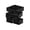 Black_New#80, variant on Non-Woven Fabric Drawer Organizer Bins, Foldable Storage Boxes for Clothes, Underwear, Socks, Set of 5, 11 x 5 x 5.5 Inches