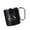 Black, variant on CEORPER Portable Metal Coffee Mug Compact Camping Drinkware Travel Cup With Handle