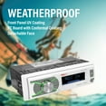 thumbnail image 3 of BOSS Audio Systems MR632UAB Marine Boat Stereo – Single Din, Bluetooth, AM/FM Radio Receiver, USB, Weatherproof, Detachable Front Panel, 3 of 12