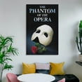thumbnail image 6 of The Phantom of The Opera Movie Poster (1) Print Photo Art Painting Canvas Poster Home Decorative Bedroom Modern Decor Posters Gifts 12x18inch(30x45cm), 6 of 6