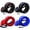 Red*1, Blue*1, Black & Blue*1, Black & Red*1, variant on Fishing Rod Cover - 4 Pack Rod Sleeve Socks with Lanyard for Fly, Spinning, Casting, Sea Fishing