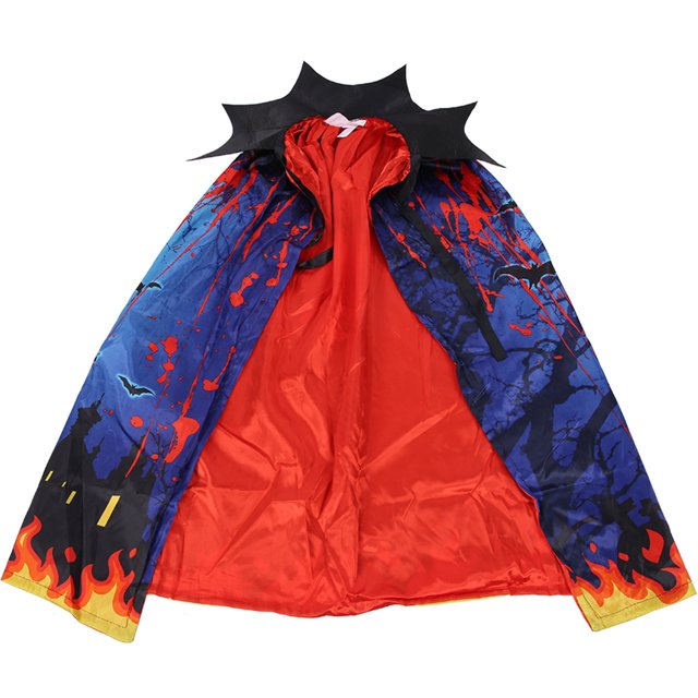 Capa de Halloween, suave y cómoda, accesorio para disfraz, accesorio para fiesta de cosplay, capa de Halloween para niños