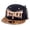 Navy Blue, variant on Detroit E-flag Outfield Retro Flat Brim Snapback Cap