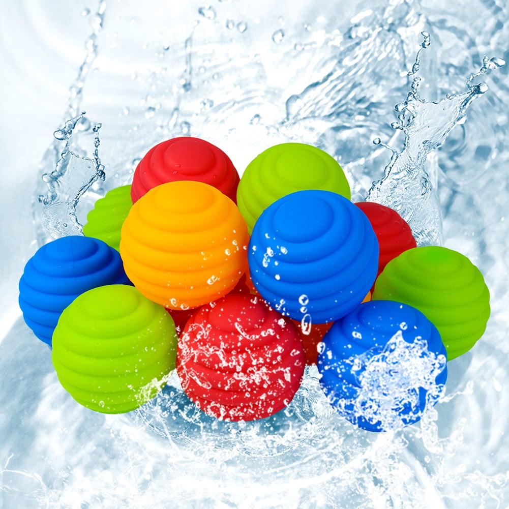 Xewsqmlo Self Sealing Water Bombs Ball Reusable Water Bomb Balloons