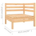 thumbnail image 4 of vidaXL 6 Piece Garden Lounge Set Solid Pinewood, 4 of 5