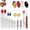 43 PCS #044, variant on 43PCS Big Eye Steel Sewing Tool Set, Big Eye Steel Needles Kit, Hand Sewing Needle & Thread Kit for Beginners, Stainless Steel Needles for Crafting, Repair, Quilting