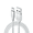 Silver and White, variant on GJX USB Cable Super Fast Charging Micro USB Cable,Nylon Braided USB Type C Cable,Black and Blue,3ft