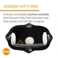 thumbnail image 5 of K&H Pet Products EZ Mount Window Bubble Pod Kitty Sill Classy Dark Gray 27 X 20 Inches, 5 of 9