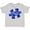 AC-Heather Grey, variant on Inktastic Autism Awareness Be Kind Dark Blue Puzzle Piece Boys or Girls Toddler T-Shirt