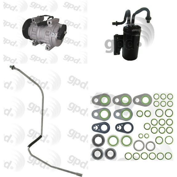 Global A/C Compressor Kit 9622844 Fits select: 2006-2008 DODGE RAM 2500, 2006-2007 DODGE RAM 3500