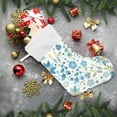 thumbnail image 6 of Coolnut Wildflower Christmas Stocking Personalized Large Candy Stocking, Xmas Stockings Decoration Hanging Gift for Family Holiday Party Ornaments Decor Fireplace, 6 of 7